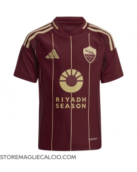 AS Roma Maglia Gara Casa Repliche 2024-25 Maniche Corte